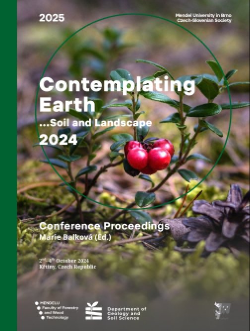 Contemplating Earth …Soil and Landscape 2024