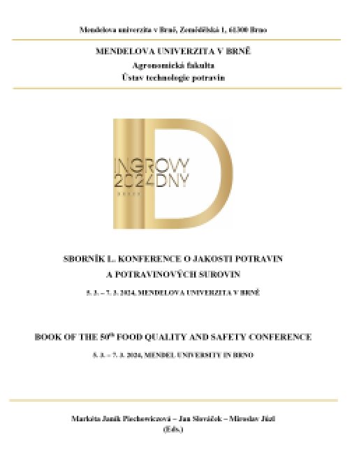 PROCEEDINGS L. KONFERENCE O JAKOSTI POTRAVIN A…