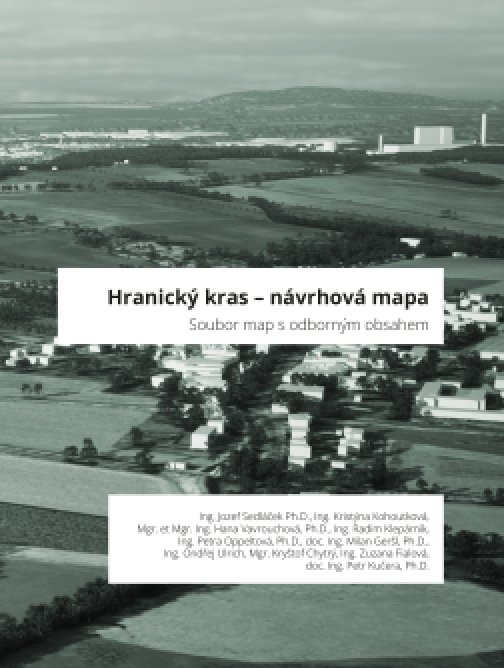 Hranický kras – návrhová mapa: Soubor map s odborným…