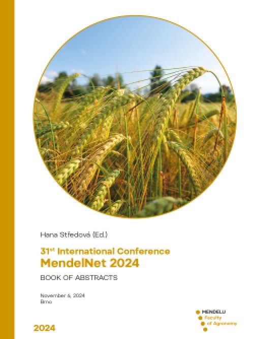 31st International Conference MendelNet 2024: BOOK…